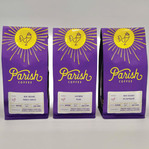 Parish Trio of 12oz bags "New Orleans Flavors" Gift Box
